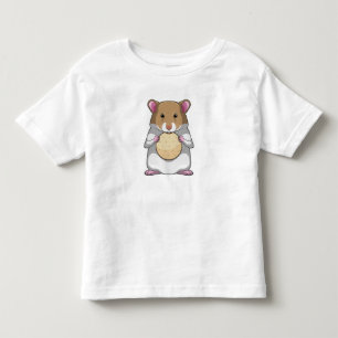 Hamster with Biscuit Toddler T-Shirt