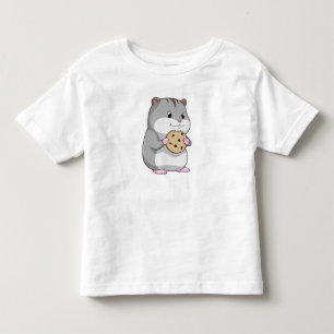 Hamster with Cookie Toddler T-Shirt
