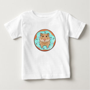 Hamster with Donut Baby T-Shirt