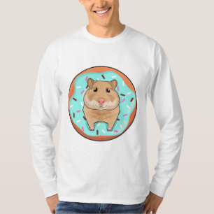 Hamster with Donut T-Shirt