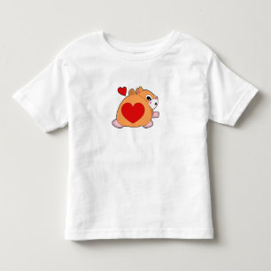 Hamster with Heart Toddler T-Shirt