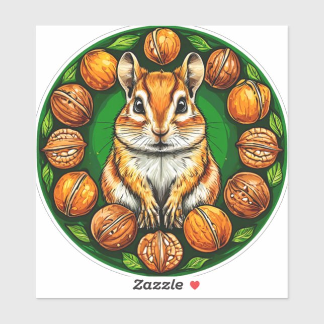 Hamster with nuts (Sheet)
