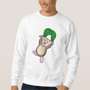 Hamster with Parachute Sweatshirt