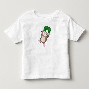 Hamster with Parachute Toddler T-Shirt