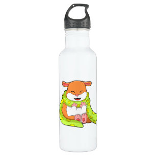 Hamster with Scarf 710 Ml Water Bottle