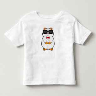 Hamster with Sunglasses & Bow tie Toddler T-Shirt