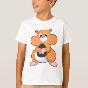 Hamster with Walnut T-Shirt