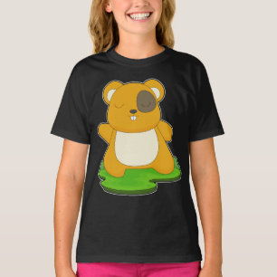 Hamster Yoga Fitness Gymnastics T-Shirt