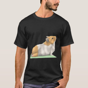 Hamster Yoga Pose Meditation Zen Workout Exercise T-Shirt
