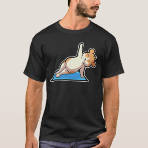 Hamster Yoga Poses Sport Gymnastics Ohm Heartbeat  T-Shirt