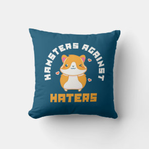 Hamsters Against Haters Cushion