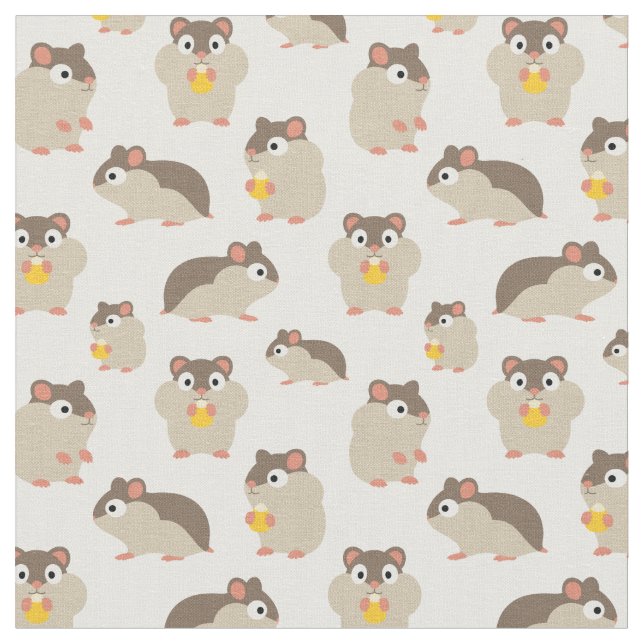Hamsters Fabric (Close Up)