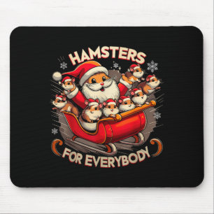 Hamsters For Everybody Christmas Pajamas Hamster K Mouse Mat