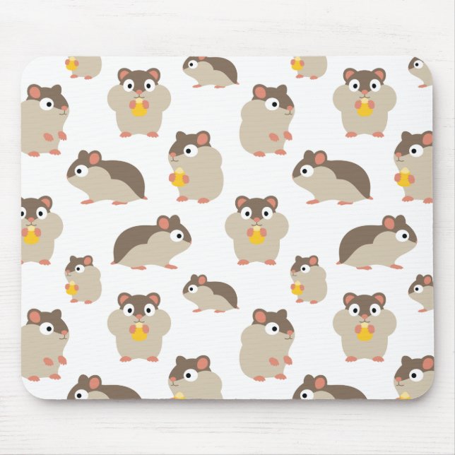 Hamsters Mouse Mat (Front)