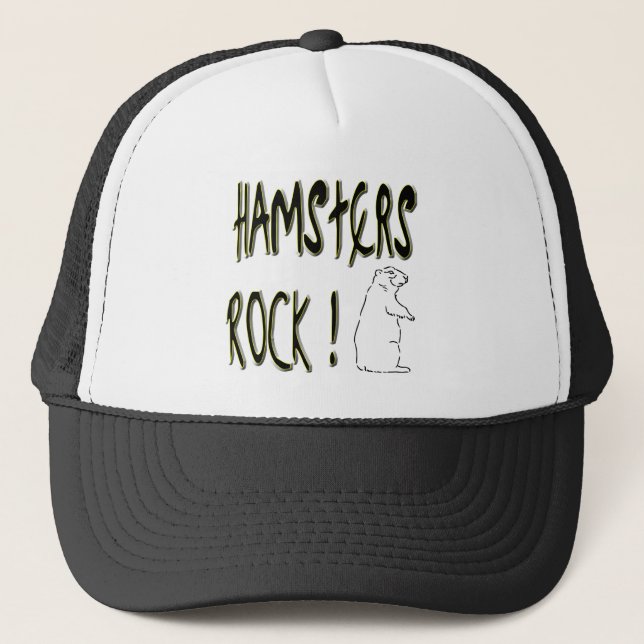 Hamsters Rock! Hat (Front)