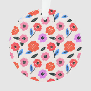 Han drawing flowers pattern ornament