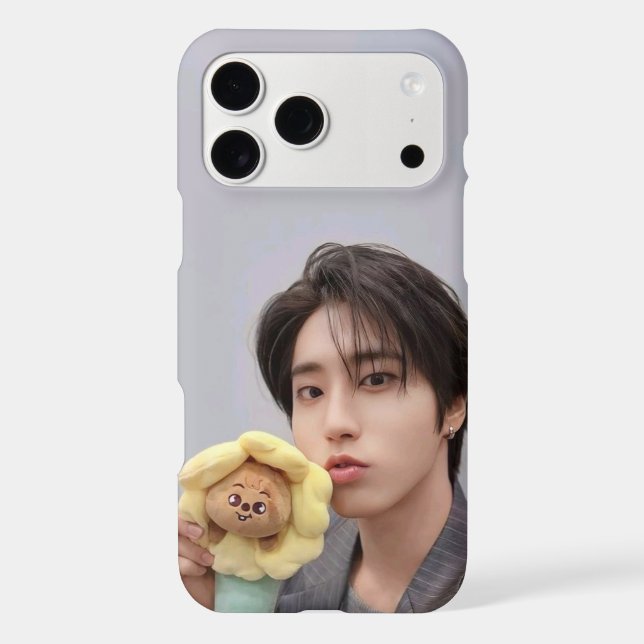 Han Jisung & Han Quokka Adorable Flower Phone case (Back)