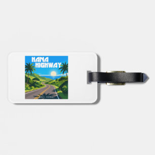 Hana Highway Maui Hawaii Landscape Luggage Tag