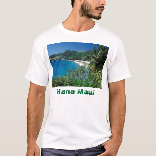 Hana Maui Hamoa Beach Hawaii T-Shirt (Front)