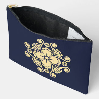 Hanabishi Clover Kamon Golden Accessory Pouch
