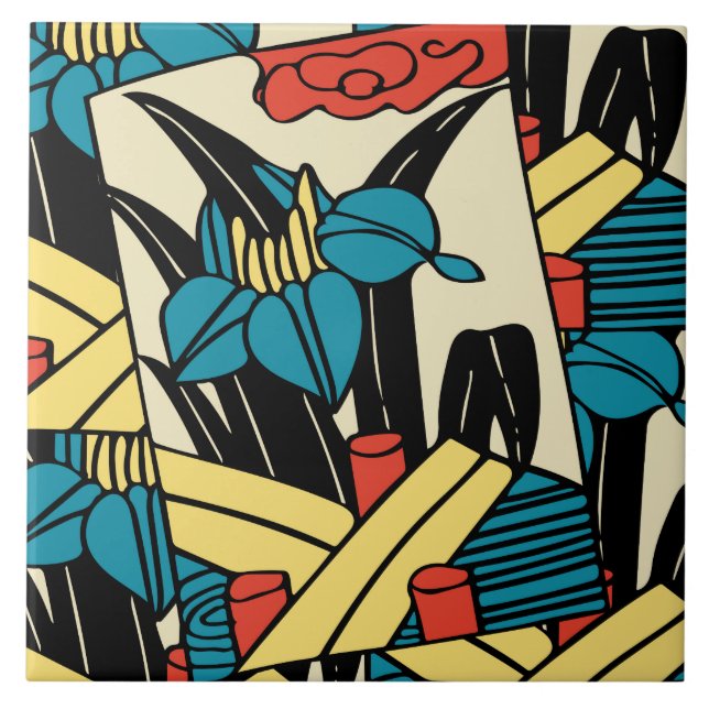 Hanafuda-May Tile (Front)