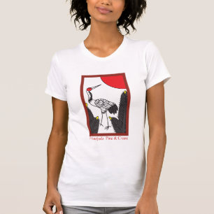 Hanafuda - Pine & Crane T-Shirt