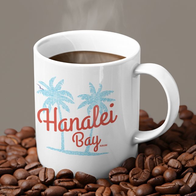 Hanalei Bay Island of Kauai, Hawaii Coffee Mug (Creator Uploaded)
