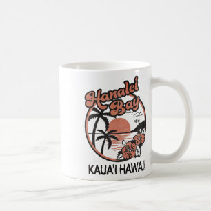 Hanalei Bay Kauai Hawaii Coffee Mug