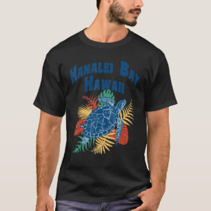 Hanalei Bay Kauai Hawaii Hawaiian Beaches Travel T-Shirt
