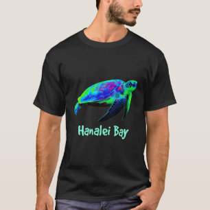 Hanalei Bay Save Hawaii Sea Turtles Hawaiian Islan T-Shirt