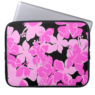 Hanalei Hawaiian Floral Neoprene Wetsuit Laptop Sleeve