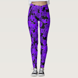 Hanalei Hawaiian Hibiscus Camo Floral Leggings