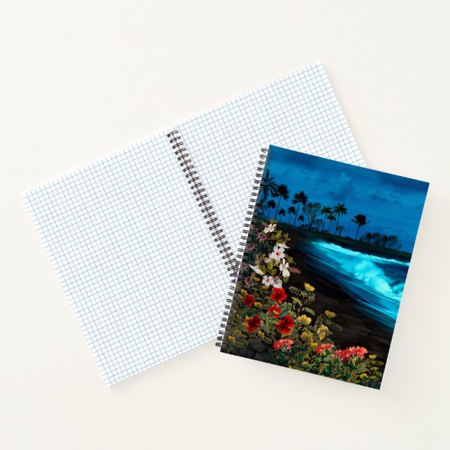 Hanalei Moon Notebook (Inside)