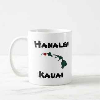 "Hanalei Pier" w/Hawaii Islands Coffee Mug