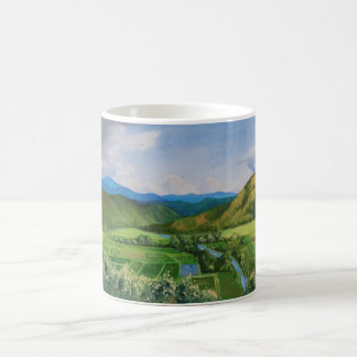 Hanalei Valley Hawaii Oil Painting Coffee Mug