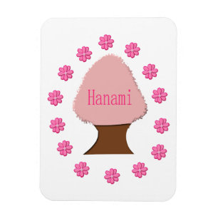 Hanami Japanese Cherry Tree Magnet
