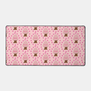 Hanami Japanese Cherry Tree Patterned Desk Mat