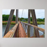Hanapepe Swinging Bridge, Kauai, Hawaii
