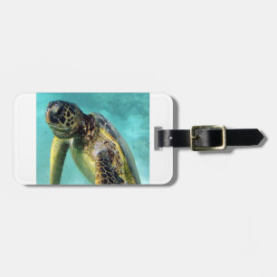 Hanauma Bay - Hawaii Green Sea Turtles Luggage Tag