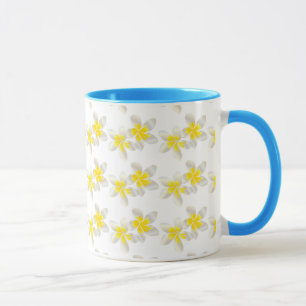 Hanauma Bay Hawaii Plumeria Flower Coffee Mug