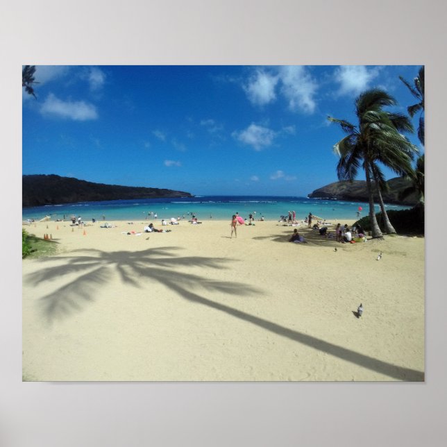 Hanauma Bay Hawaii Poster (Front)