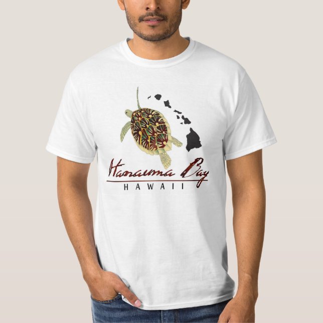 Hanauma Bay Hawaii Souvenir Shirt (Front)