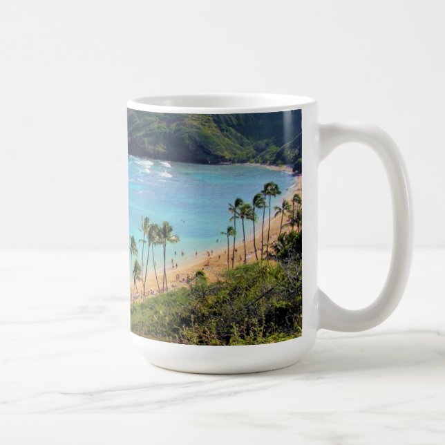 Hanauma Bay, Honolulu, Oahu, Hawaii View Coffee Mug (Right)