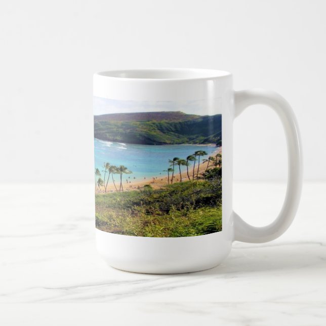 Hanauma Bay, Honolulu, Oahu, Hawaii View Coffee Mug (Right)