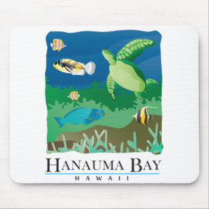 Hanauma Bay Oahu Hawaii Mouse Mat