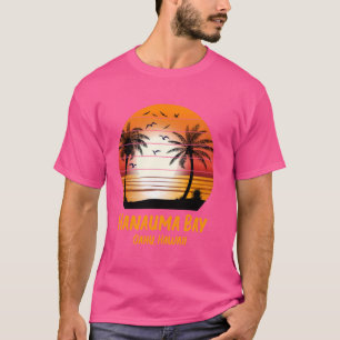 Hanauma Bay Oahu Hawaii Vintage Sunset Retro Summe T-Shirt