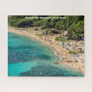 Hanauma Bay Snorkeling, Oahu Jigsaw Puzzle