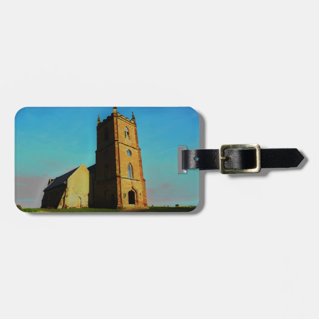 Hanbury Church Luggage Tag (Front Horizontal)