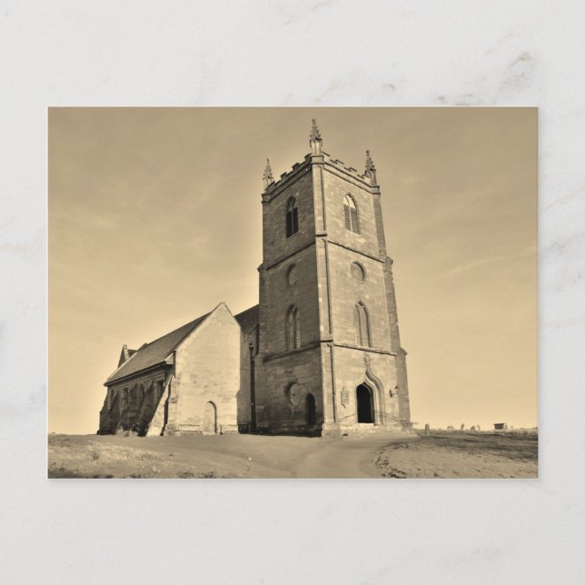 Hanbury Church Worcestershire Postcard (Front)