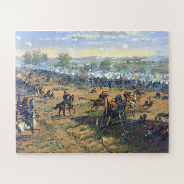 Hancock at Gettysburg Pickett's Charge Jigsaw Puzzle (Horizontal)
